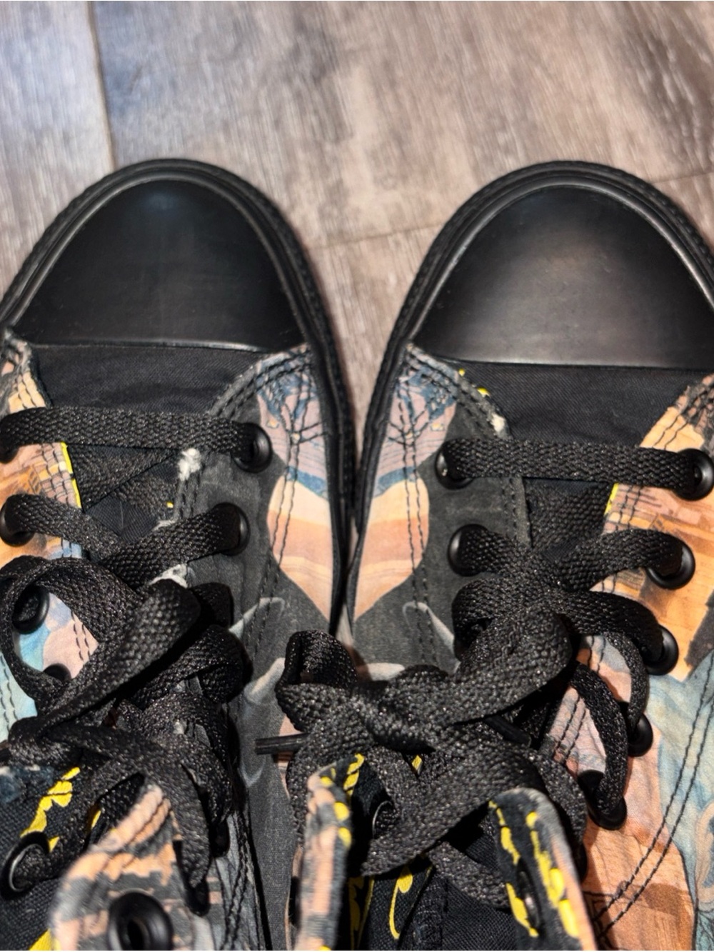 DC Comics x Converse Chuck Taylor All Star High Batman - Size 7 Men’s 9 Women’s - Picture 8 of 10